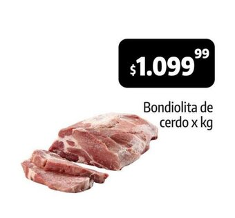 Autoservicio Capo Bondiolita De Cerdo x kg oferta