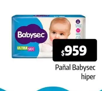 Pañal Babysec Hiper