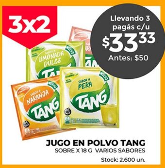 Jugo en Polvo Tang