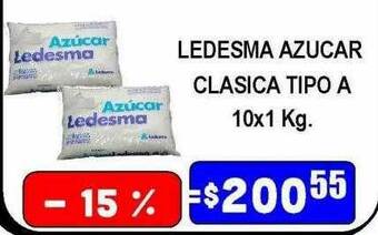 Dulcenter Ledesma azucar clasica tipo a oferta