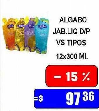Dulcenter Algabo jab. liq d p vs tipos oferta