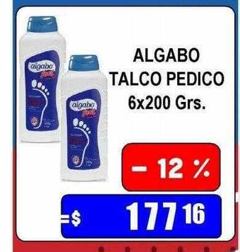 Dulcenter Algabo talco pedico oferta