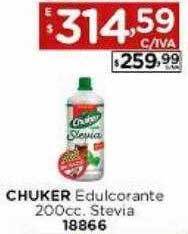 Hipermay Chuker edulcorante stevia oferta