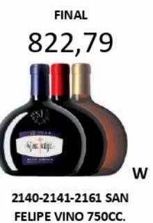 Hipermay San felipe vino oferta