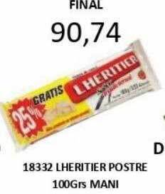 Hipermay Lheritier postre mani oferta