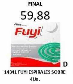 Hipermay Fuyi espirales sobre oferta