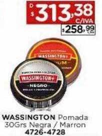 Wassington pomada negra marron