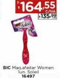 Bic maq. afeitar women soleil