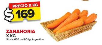 Carrefour Maxi Zanahoria x kg oferta