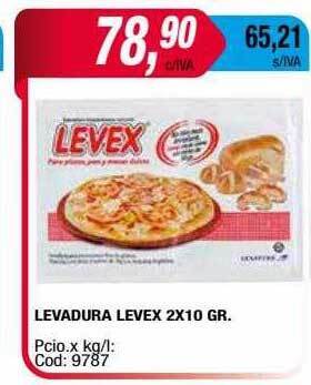 Maxiconsumo Levadura levex oferta