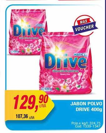 Maxiconsumo Jabon polvo drive oferta