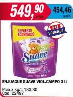 Maxiconsumo Enjuague suave viol campo oferta