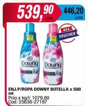 Maxiconsumo Enj p ropa downy botella oferta