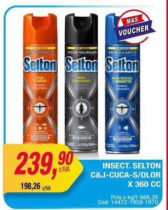 Maxiconsumo Insect selton c&j-cuca-s olor oferta