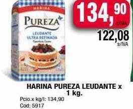 Maxiconsumo Harina pureza leudante oferta