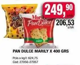 Maxiconsumo Pan dulce marily oferta