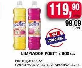 Limpiador poett
