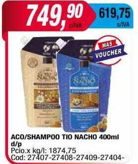 Maxiconsumo Aco shampoo tio nacho oferta