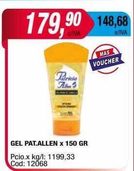 Maxiconsumo Gel pat allen oferta
