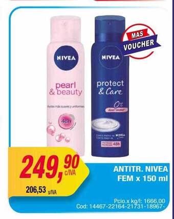Maxiconsumo Antitr nivea fem oferta