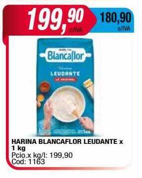 Maxiconsumo Harina blancaflor leudante oferta