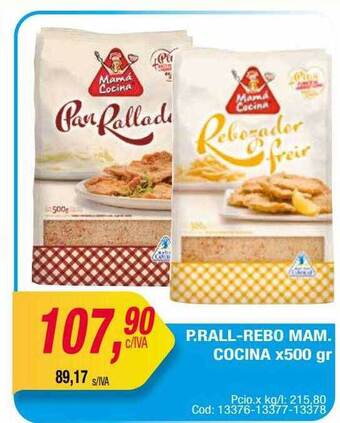 Maxiconsumo P rall-rebo mam cocina oferta