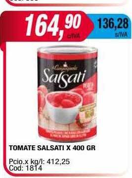 Maxiconsumo Tomate salsati oferta