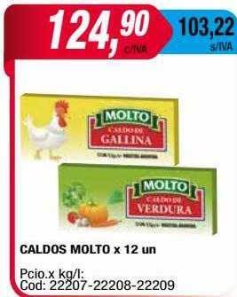 Maxiconsumo Caldos molto oferta