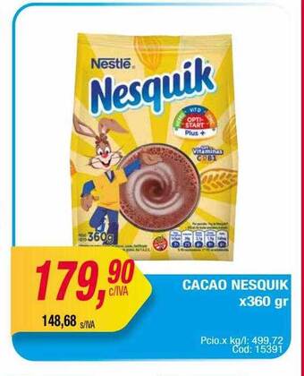 Maxiconsumo Cacao nesquik oferta