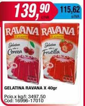 Maxiconsumo Gelatina ravana oferta