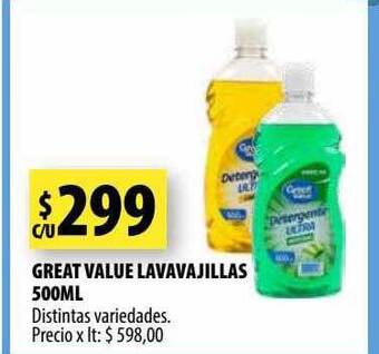 Punto Mayorista Great value lavavajillas oferta