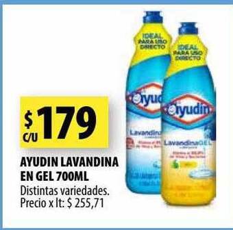 Punto Mayorista Ayudin lavandina en gel oferta