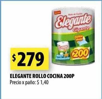 Punto Mayorista Elegante rollo cocina 200p oferta