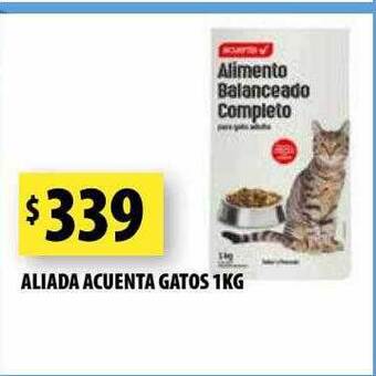 Punto Mayorista Aliada acuenta gatos oferta
