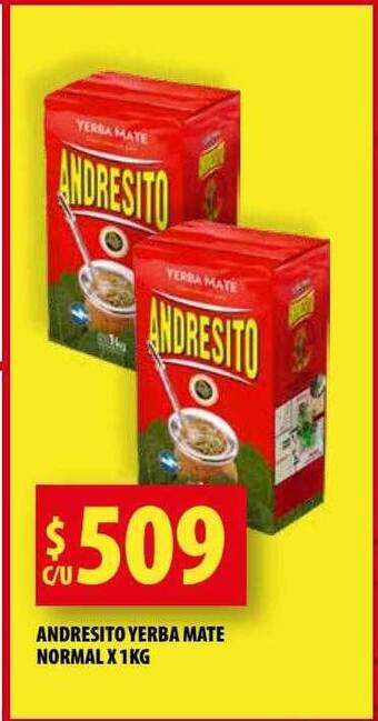 Punto Mayorista Andresito yerba mate normal oferta
