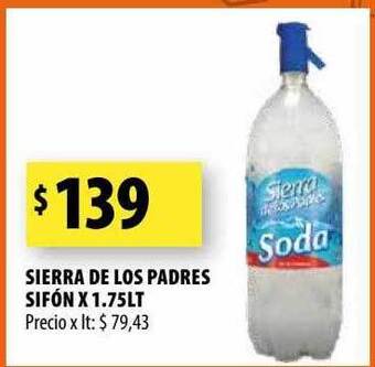 Punto Mayorista Sierra de los padres sifón oferta