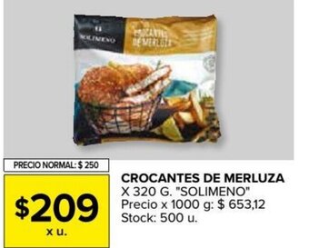 Carrefour Market "Solimeno Crocantes De Merluza x 320g oferta