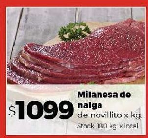 Disco Milanesa de nalga de novillito kg oferta