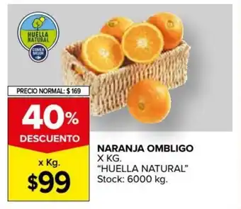 Carrefour Market Huella Natural Naranja Ombligo x kg oferta
