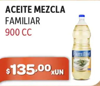 El Milagro Mayorista Aceite Mezcla Familiar 900cc oferta