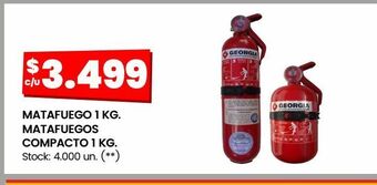 Changomas Matafuegos para auto oferta