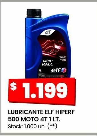 Changomas Lubricante elf hiperf oferta