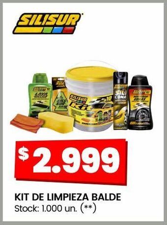 Changomas Kit de limpieza balde oferta