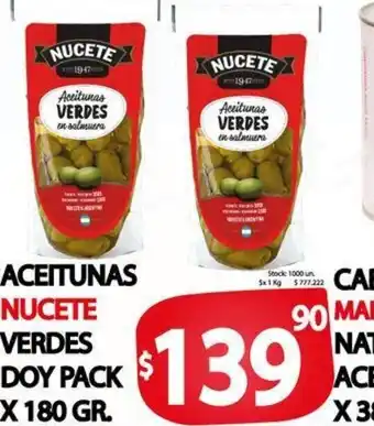 Aceitunas Nucete