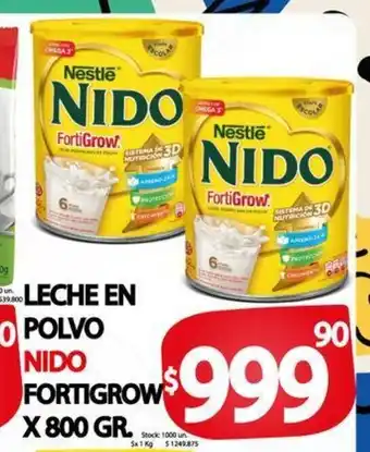 Supermercados Mariano Max Leche en Polvo Nido oferta