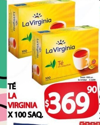 Supermercados Mariano Max Té La Virginia oferta