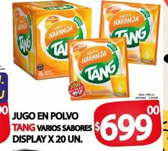 Jugo en Polvo Tang