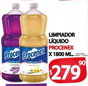 Supermercados Mariano Max Limpiador Líquido Procenex oferta