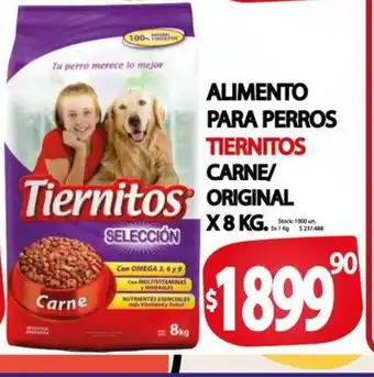 Supermercados Mariano Max Alimento Para Perros Tiernitos oferta