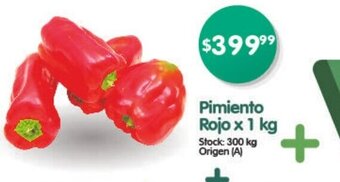 Supermercados Buenos Días Pimiento Rojo x 1kg oferta